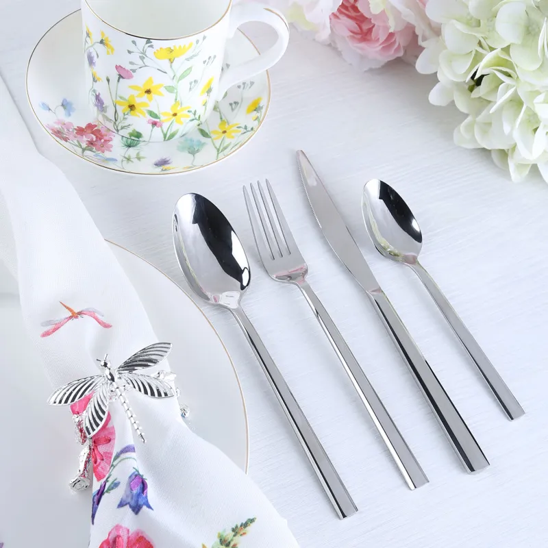 Столовые приборы, 6 перс, 24 пр, сталь, Rome, image-1