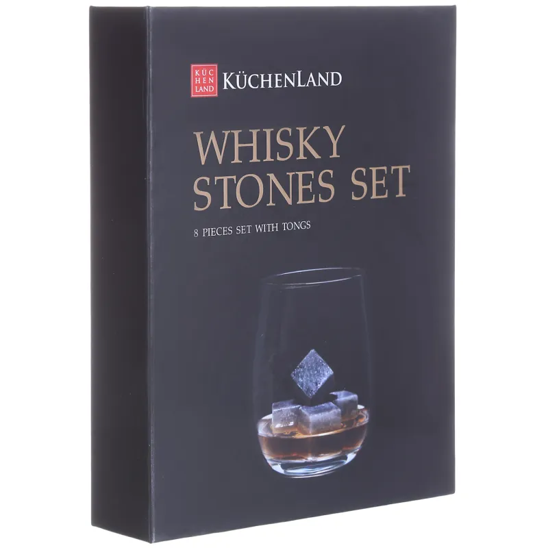 Набор кубиков для охлаждения напитков, 10 пр, с щипцами, стеатит/сталь, Bar, image-2