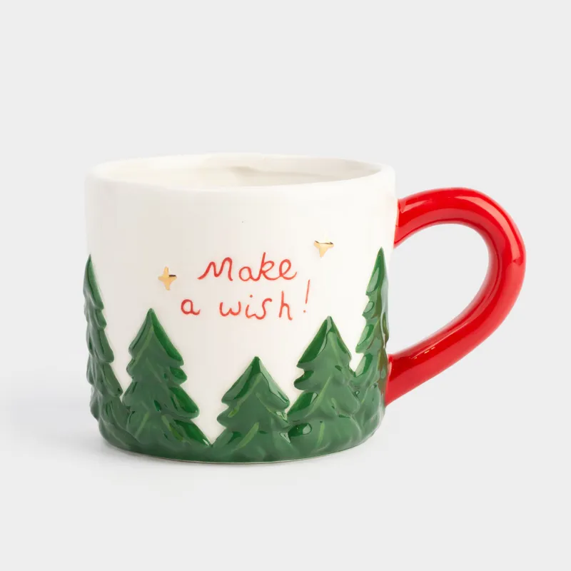 Саптыаяқ, 400 мл, керамика, Ішінде жылқы, Christmas horse