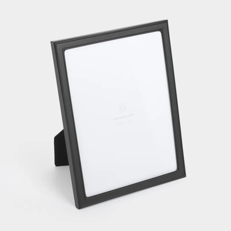Фоторамка, 16х22 см, пластик/стекло, черная, Frames