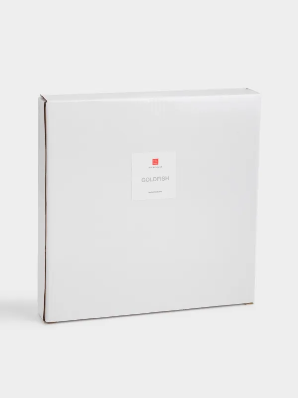 Сәндік ыдыс, 23х см, керамика, сүт түстес, Балық, Goldfish, image-5