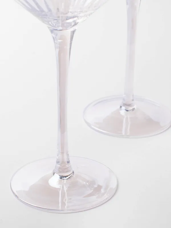 Шампанға арналған стақан, 320 мл, 2 дана, шыны, Інжу-маржан, Lombardy R polar, image-3