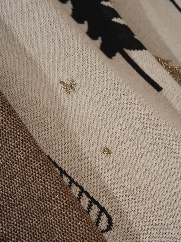 Жамылғы, 130х170 см, мақта/шенилл, ақ, Аюлар, Bear, image-3