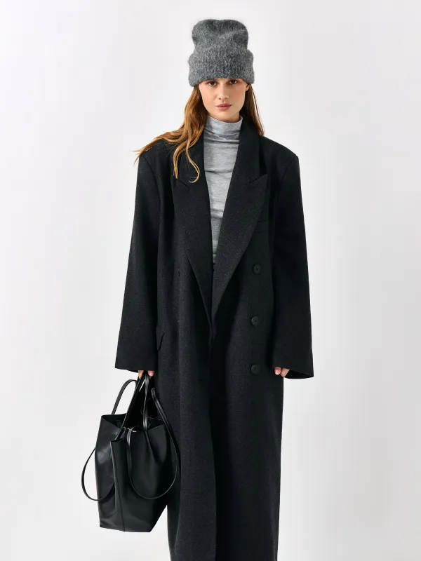 Әйелдер бас киімі, бірыңғай өлшем, нейлон/акрил/полиэстер, қою сұр, Knitting fuzz, image-3