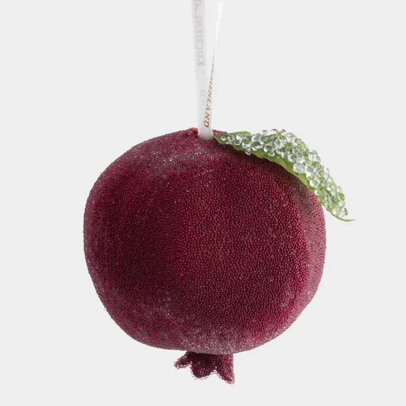 Шырша ойыншығы, 10 см, пенопласт, қызыл-жасыл, Анар, Fruits