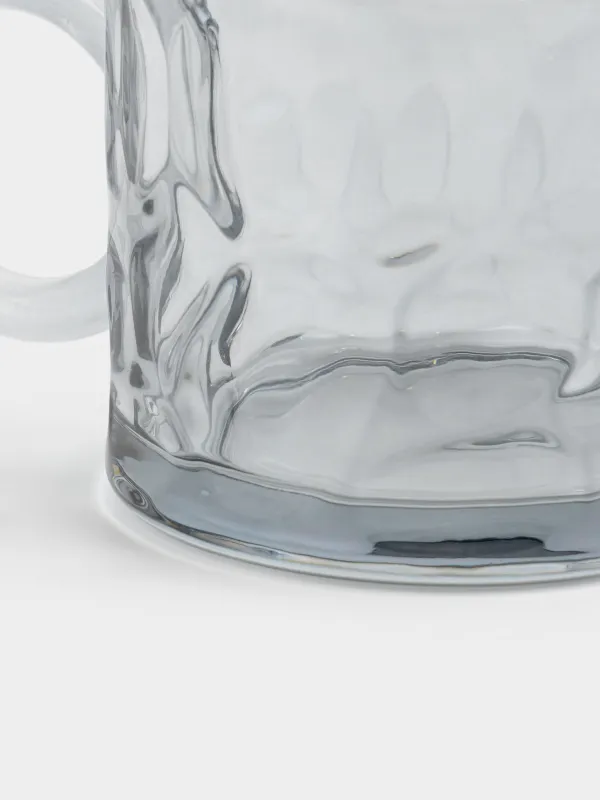 Саптыаяқ, 300 мл, шыны, сұр, Clear color, image-4