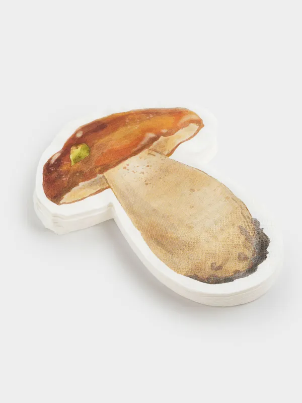 Қағаз майлықтар, 25х33 см, 20 дана, бұйра, қоңыр, Саңырауқұлақ, Fungi, image-1