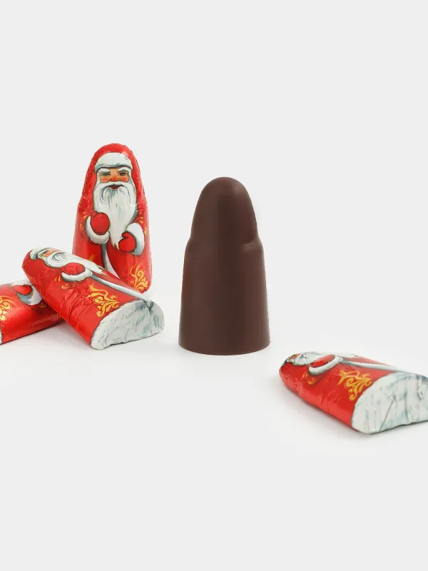 Конфета глазированная, 60 г, 5 шт, с помадно-апельсинной начинкой, Дед Мороз, Sweet christmas, image-3