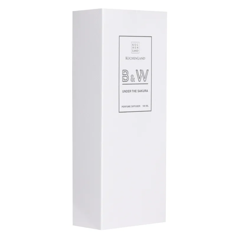 Ароматический диффузор, 100 мл, с кристаллами, Under The Sakura, B&W, image-1