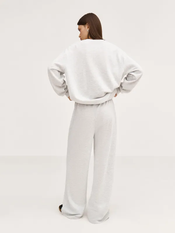 Свитшот женский, светло-серый, Jodie, image-4