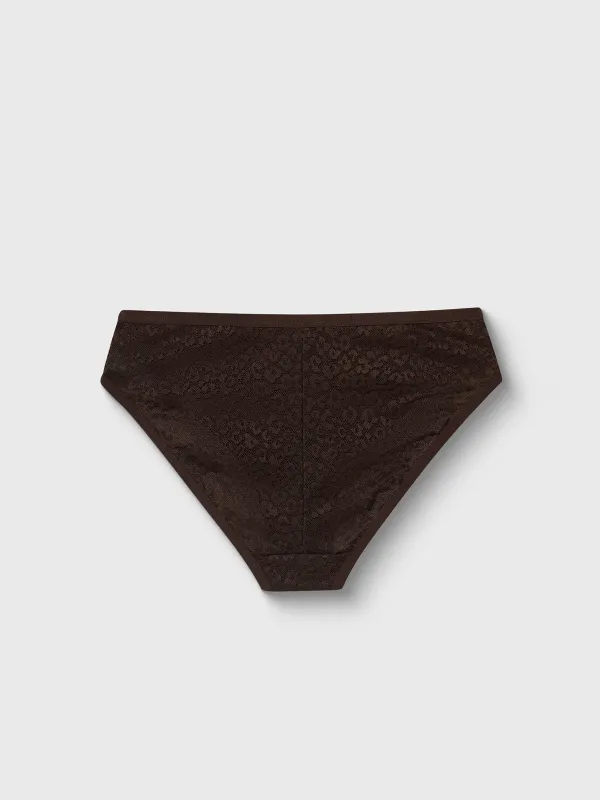 Әйелдер іш киімі, өлшемі XS, нейлон/спандекс, шілтер, қоңыр, Хипстер, Maximilynn, image-6