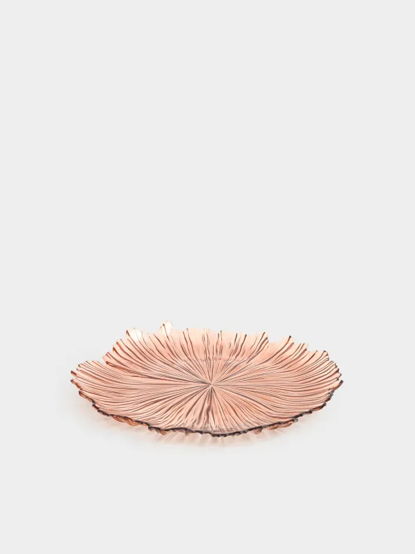 Түскі ас тәрелкесі, 28 см, шыны Р, қоңыр, Verge, image-3