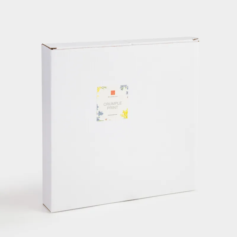 Блюдо, 24 см, керамика D, белое, Мимоза, Crumple flower, image-5