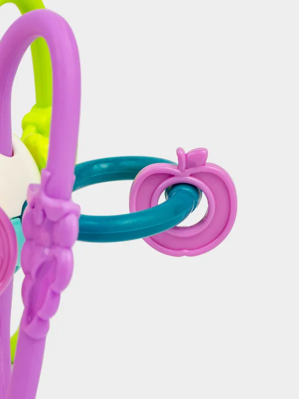 Тістегіш ойыншық, 11х10 см, силикон/пластик, Kiddy, image-2