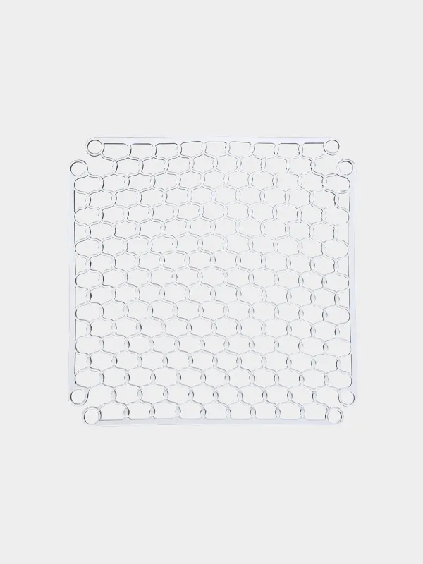 Коврик для кухонной раковины, 31х31 см, ПВХ, квадратный, Keeping, image-0