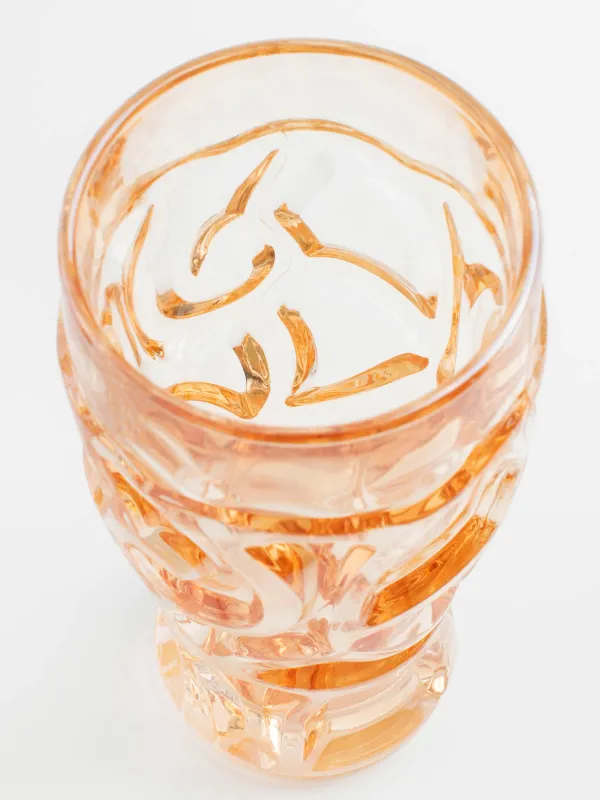 Стақан, 15 см, 270 мл, шыны Р, кәріптас, Өрнектер, Gala, image-4