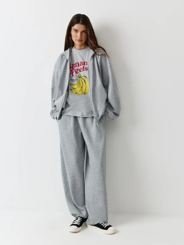 Әйелдерге арналған бүржейде, өлшемі XS-S, сыдырмалы, капюшоны бар, мақта/полиэстер К, сұр, Blanca, image-1