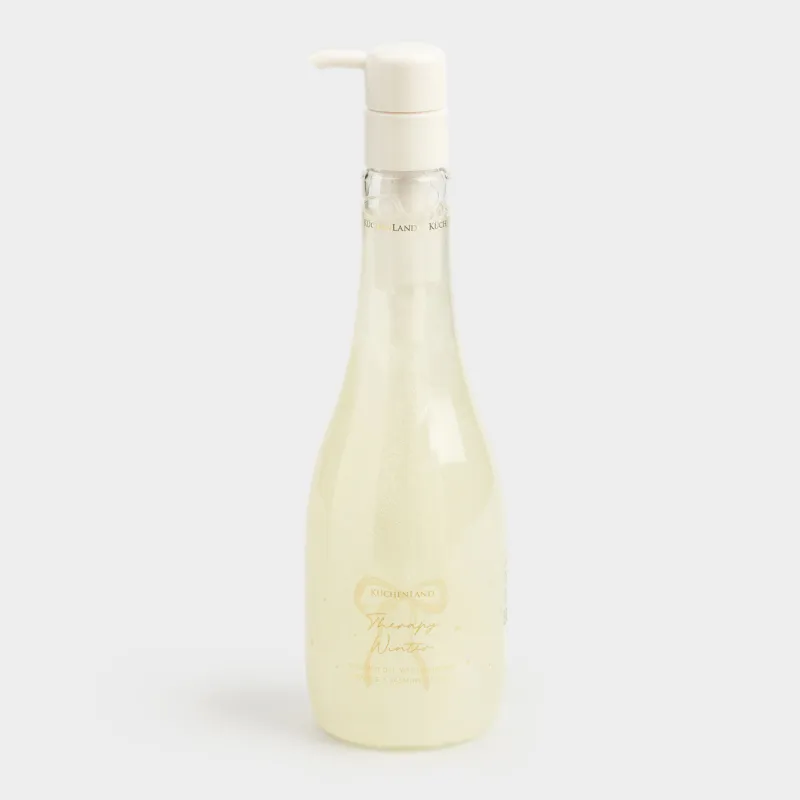 Душқа арналған гель, 340 мл, шиммері бар, ылғалдандырады, апельсин/Ақжұпар, күміс, Therapy winter