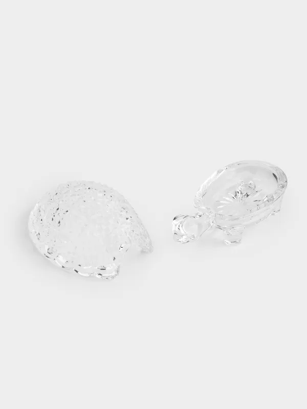 Уылдырыққа арналған ыдыс, 12 см, қақпағы бар, шыны Р, Тасбақа, Paradise island, image-2