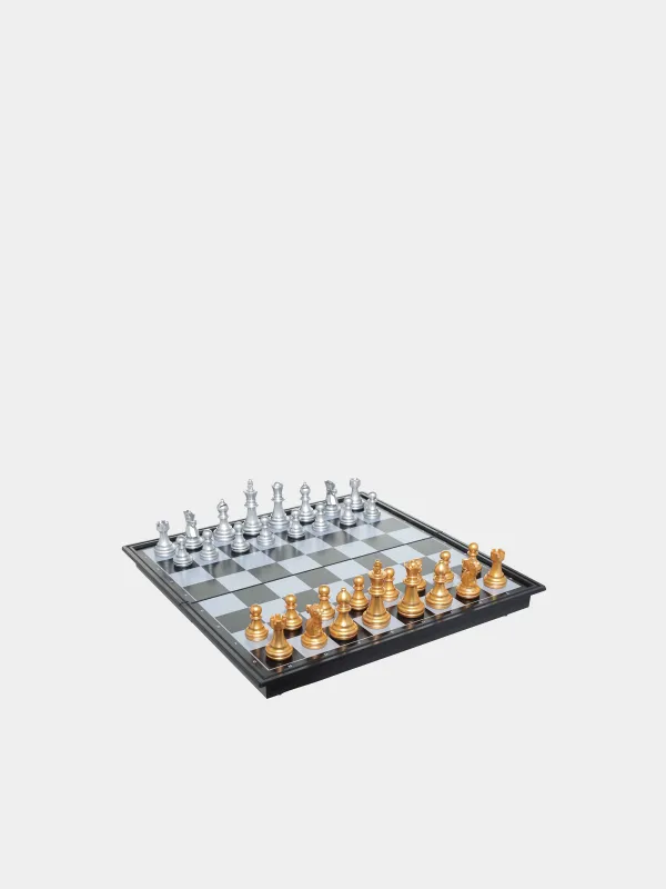 Игра настольная, 25х12 см, шахматы дорожные, пластик, Hobby light, image-0