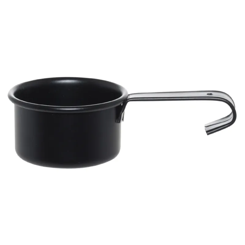 Кір жуғыш ұнтаққа арналған контейнер, 4,5 л, өлшеуіш қасығы бар, металл, ақ-қара, Compact black, image-3