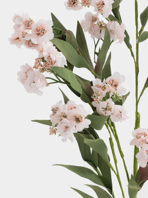 Ветка декоративная, 70 см, Светло-розовая гвоздика, Flower garden, image-1