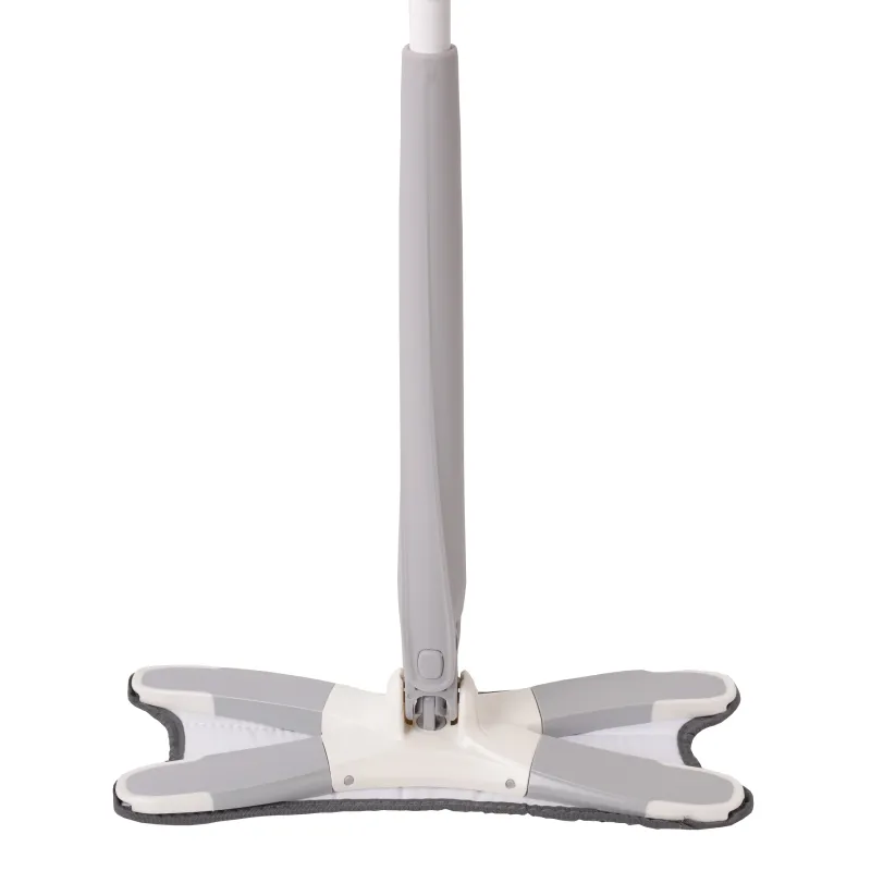 Сүрткіш, сығуымен, пішінді, ақ және сұр, Mop, image-1