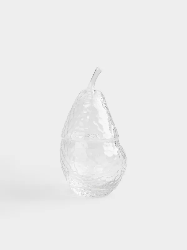 Сақтау ыдысы, 11х22 см, 400 мл, шыны Р, Алмұрт, Clear pattern, image-0