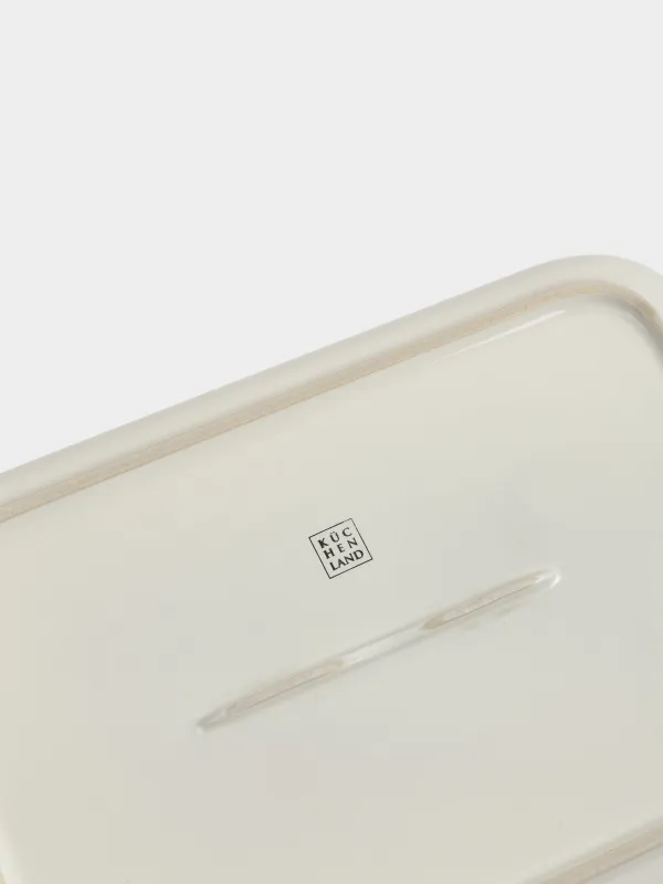 Форма для запекания, 34х24 см, керамика, прямоугольная, молочная, Cakes ivory, image-10