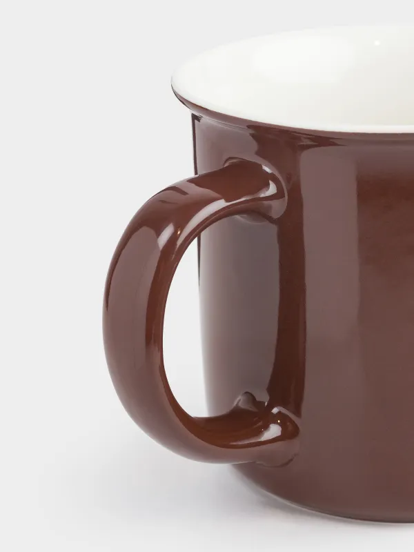 Саптыаяқ, 370 мл, фарфор N, қоңыр, Саңырауқұлақ, Colors autumn, image-5