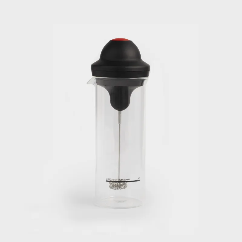 Сүт көбіктендіргіш, 450 мл, сыйымдылығы, шыны Б/пластик, қосымша жарық, Extra-light