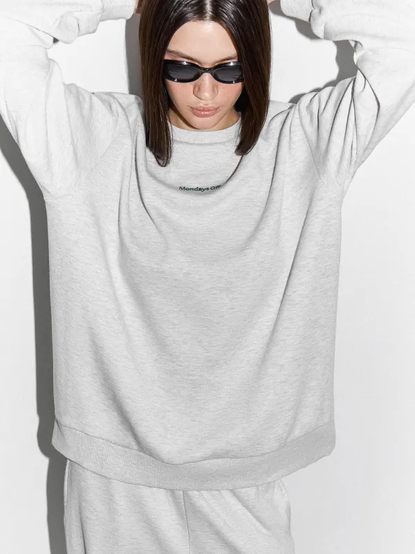 Свитшот женский, светло-серый, Jodie, image-6