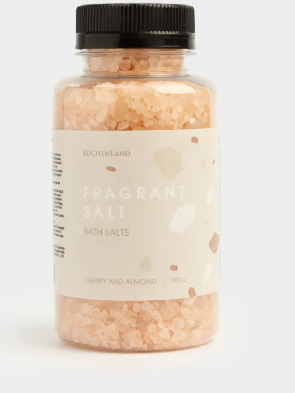 Соль для ванны, 300 гр, бежево-розовая, Fragrant salt, image-1