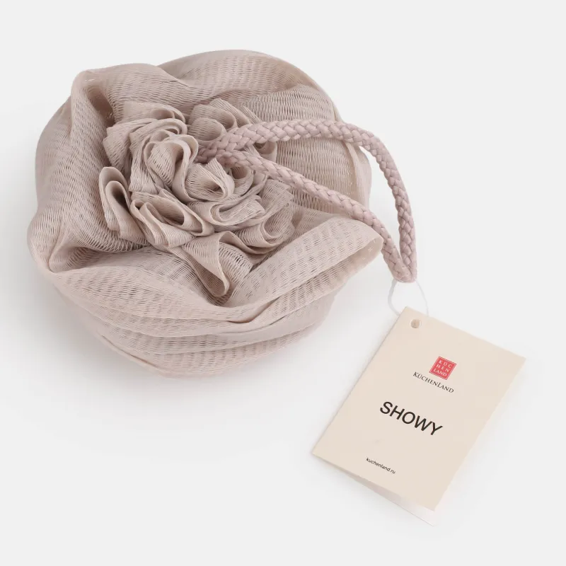 Денені жууға арналған жуғыш зат, 13 см, полиэтилен, сарғылт-қоңыр, садақ, шоу, image-5