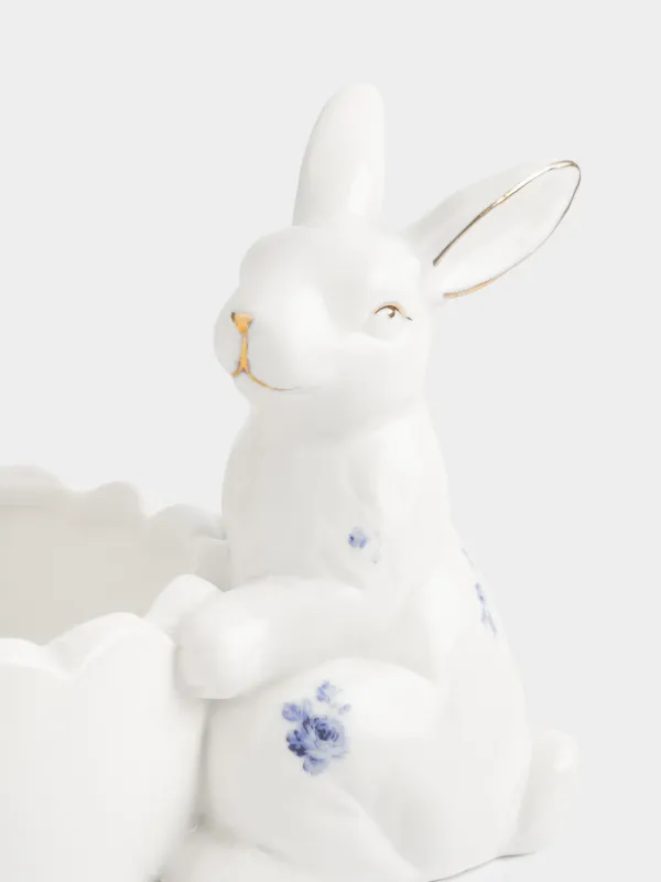 Кесе, 12х5 см, мл, фарфор Р, ақ және алтын түстес, Қоян, Tradition Easter, image-1