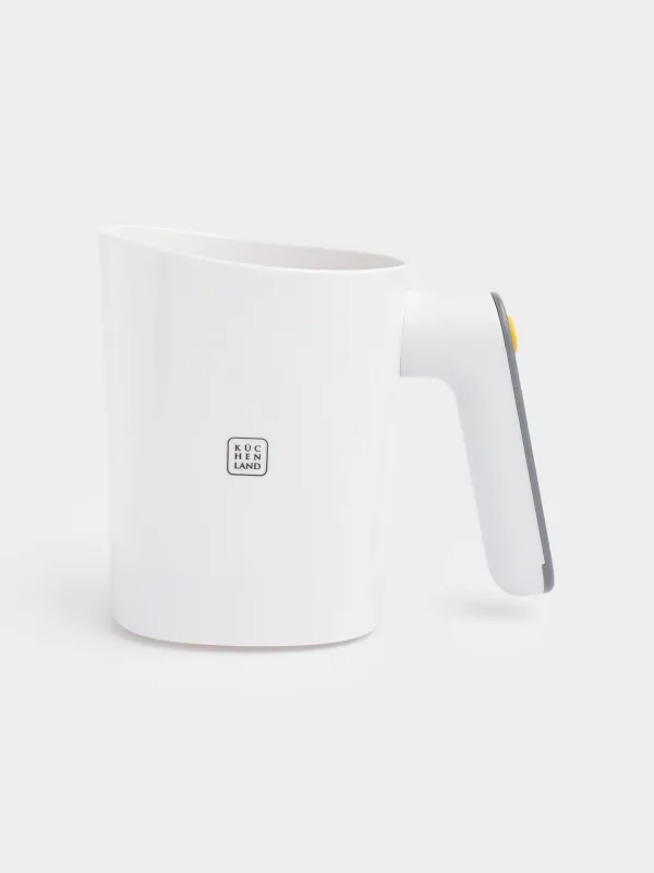 Электрлік елек, 18х15 см, пластик / Болат, ақ және сұр, Bakery, image-0