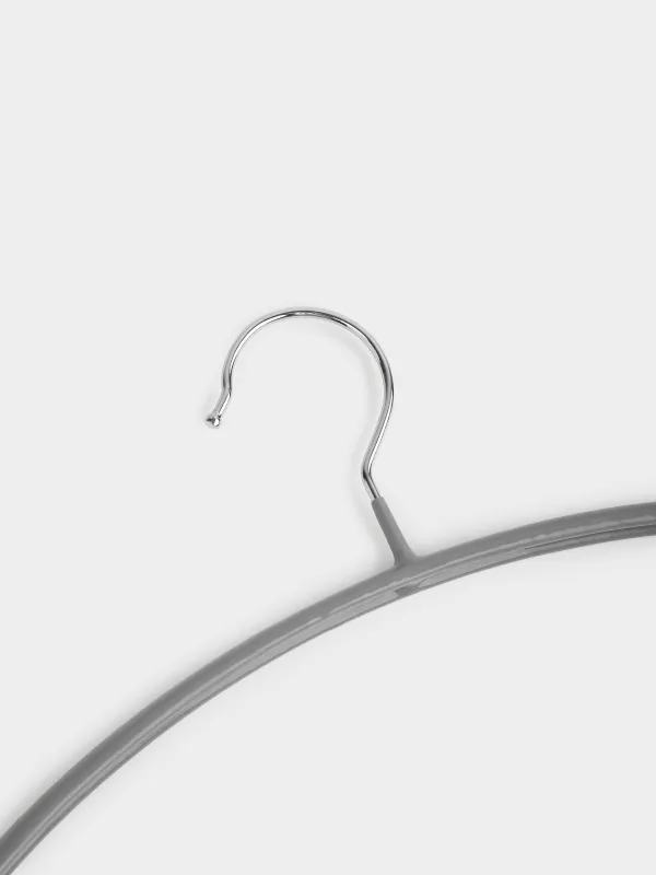 Ілгіш-иықтар, 42 см, 3 дана, белбеуі жоқ, қапталған металл, сұр, шеңбер, Colorful house, image-5