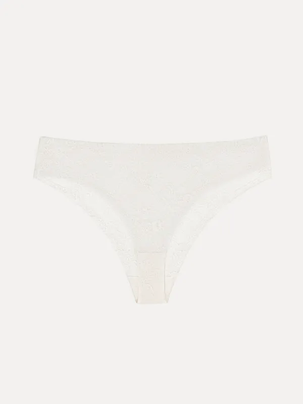 Трусы женские, молочные, Lacie, image-0