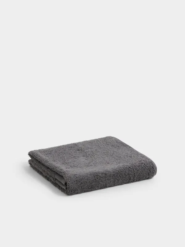 Сүлгі, 70х140 см, мақта, қою сұр, Gentle cotton, image-0