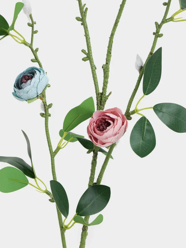 Ветка декоративная, 1 м, пластик/полиэстер, Пионы, Flower garden, image-2