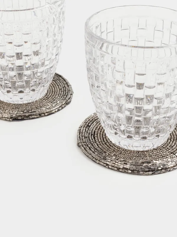 Подставка под кружку, 2 шт, Shiny beads, image-3