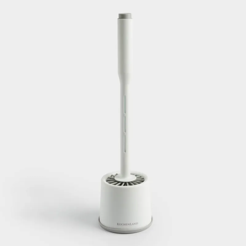 Ерш туалетный, с подставкой и дозатором моющего, Click