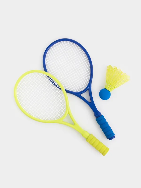 Набор игровой, 3 предмета, Бадминтон, Game, image-0