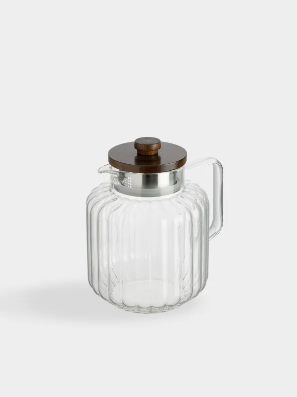 Кувшин, с крышкой-фильтром, Ribby wood, image-3