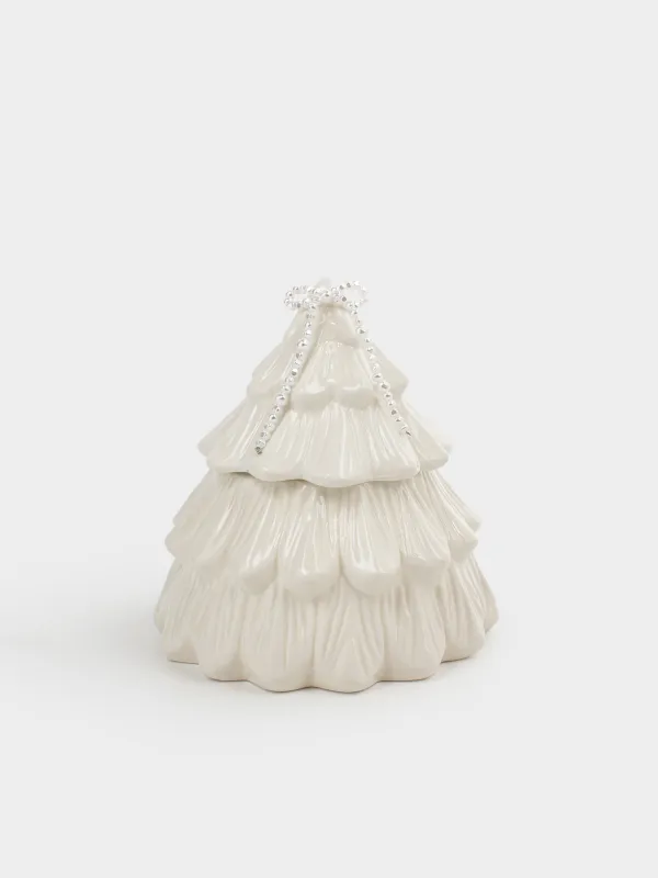 Емкость для хранения, 660 мл, Ель с бантом, Pearl Antarctica, image-0