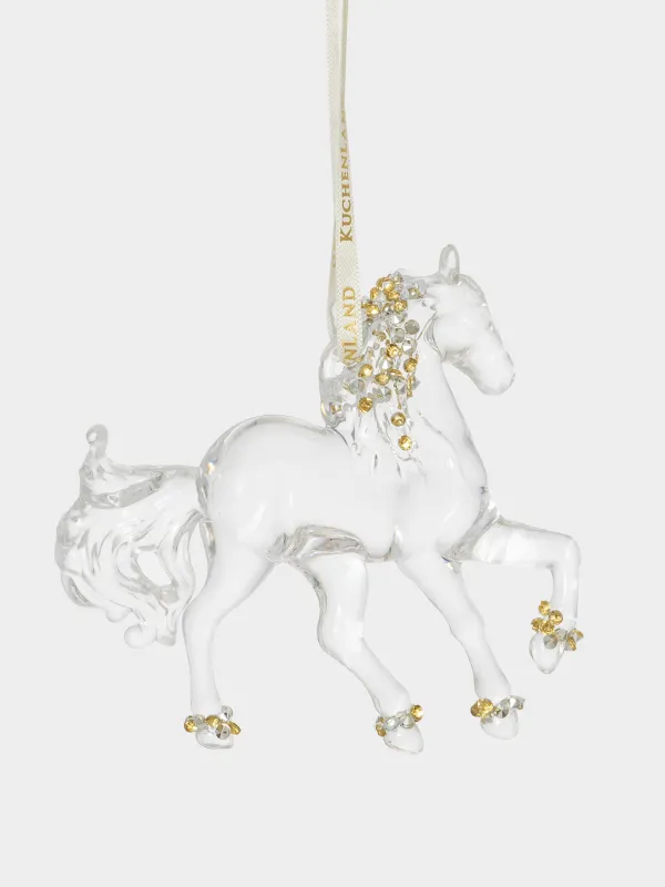 Шырша ойыншығы, 13 см, акрил, Жылқы, Figure crystal, image-0