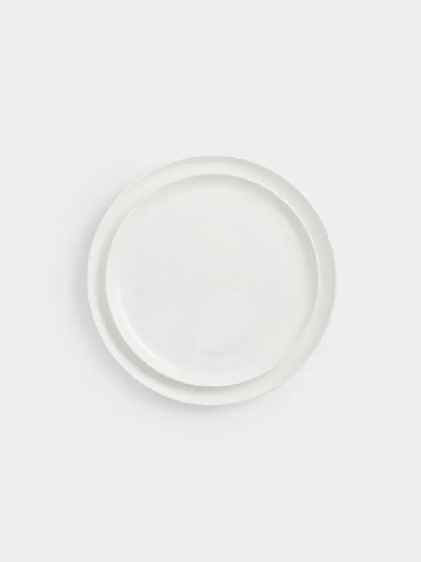 Сервиз обеденный, 6 перс, 18 пр, фарфор F, белый, Welmi, image-3