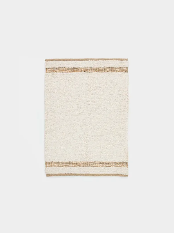 Кілемше, 60х90 см, джут/мақта, сарғылт-қоңыр, Haven, image-0