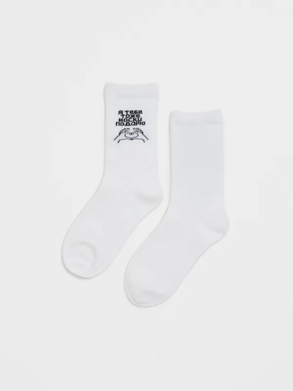 Носки женские, Slogan, image-0