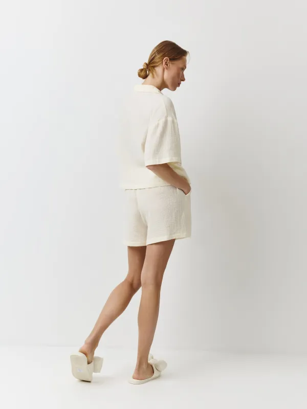 Рубашка женская, укороченная, Allison, image-3